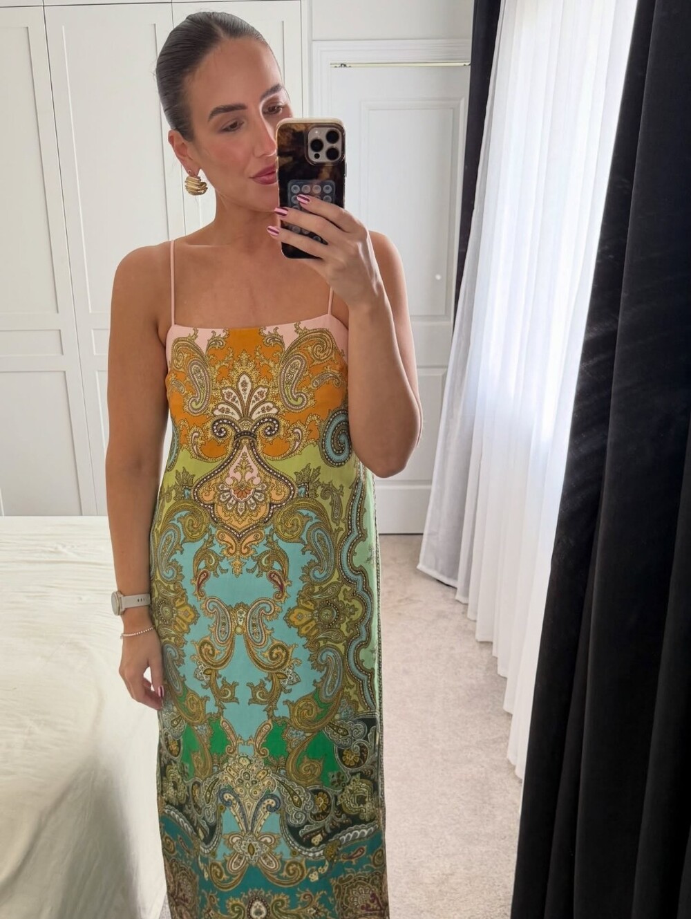 Alemais Exclusive Clemenza Slip Dress - Picture 3 of 11